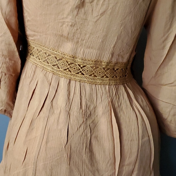 CLEARANCE Adorable BOHO Milk Chocolate Dress - Picture 10 of 13